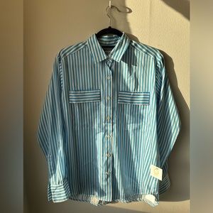 Paul & Joe Striped Button Up
